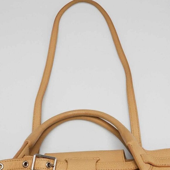 Celine Tan Pebbled Leather Long Strap Small Big Bag - Picture 5 of 11